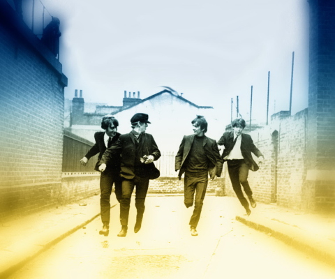 Das The Beatles Wallpaper 480x400