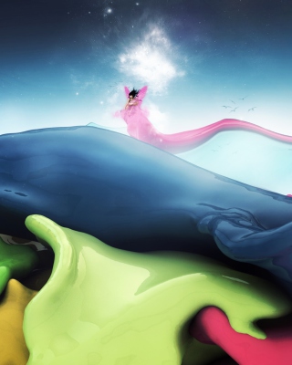 Colorful Waves - Obrázkek zdarma pro Nokia C-Series
