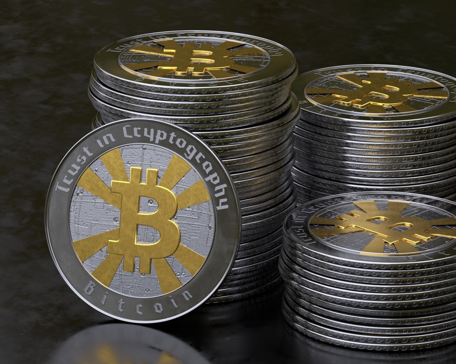 Fondo de pantalla Bitcoin Blockchain, Trust in Cryptography 1600x1280