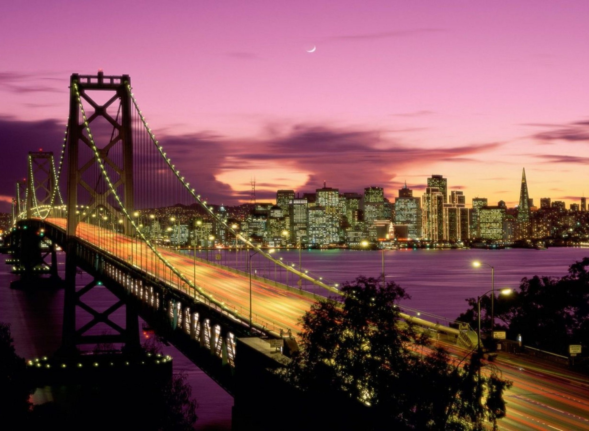 Fondo de pantalla San Francisco Bridge California 1920x1408