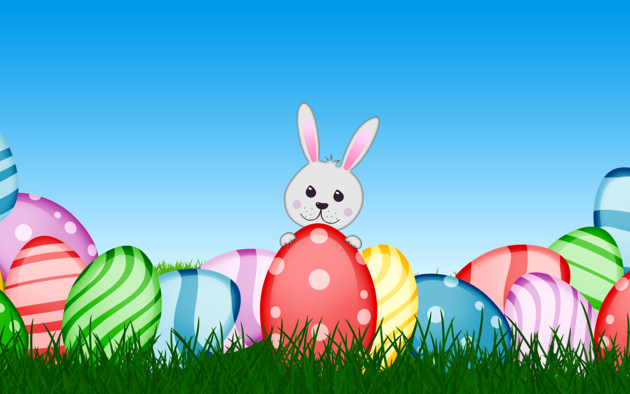 Screenshot №1 pro téma Easter bunny 1280x800