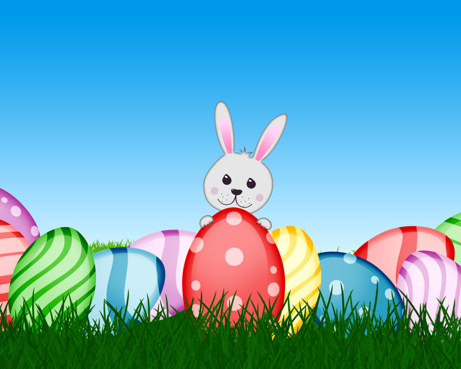 Fondo de pantalla Easter bunny 1600x1280
