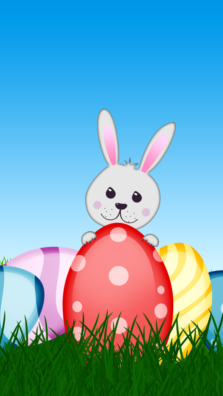 Das Easter bunny Wallpaper 750x1334