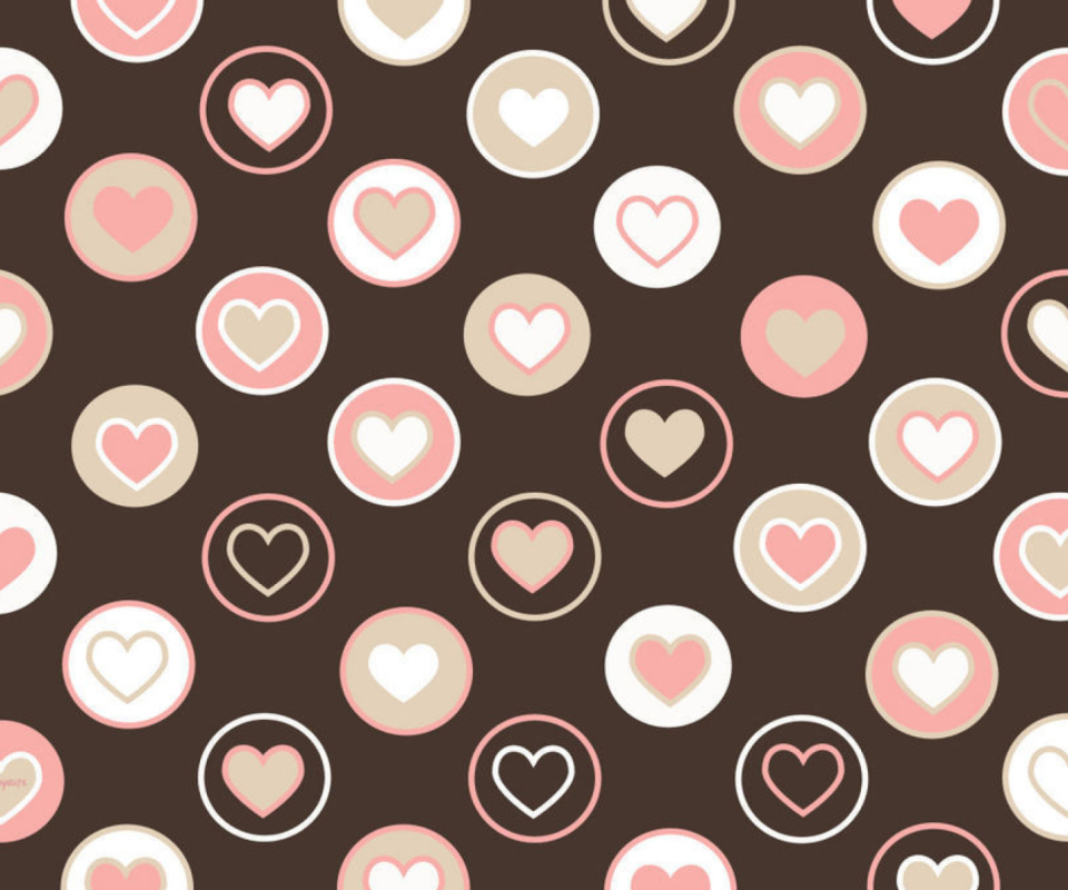 Pink Hearts screenshot #1 960x800