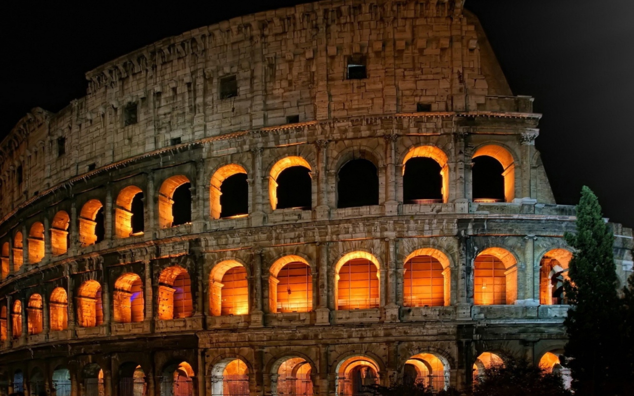 Roman Colosseum wallpaper 1280x800