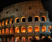 Screenshot №1 pro téma Roman Colosseum 176x144