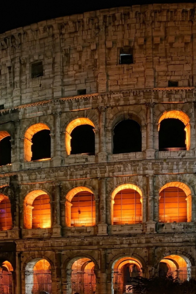 Das Roman Colosseum Wallpaper 640x960