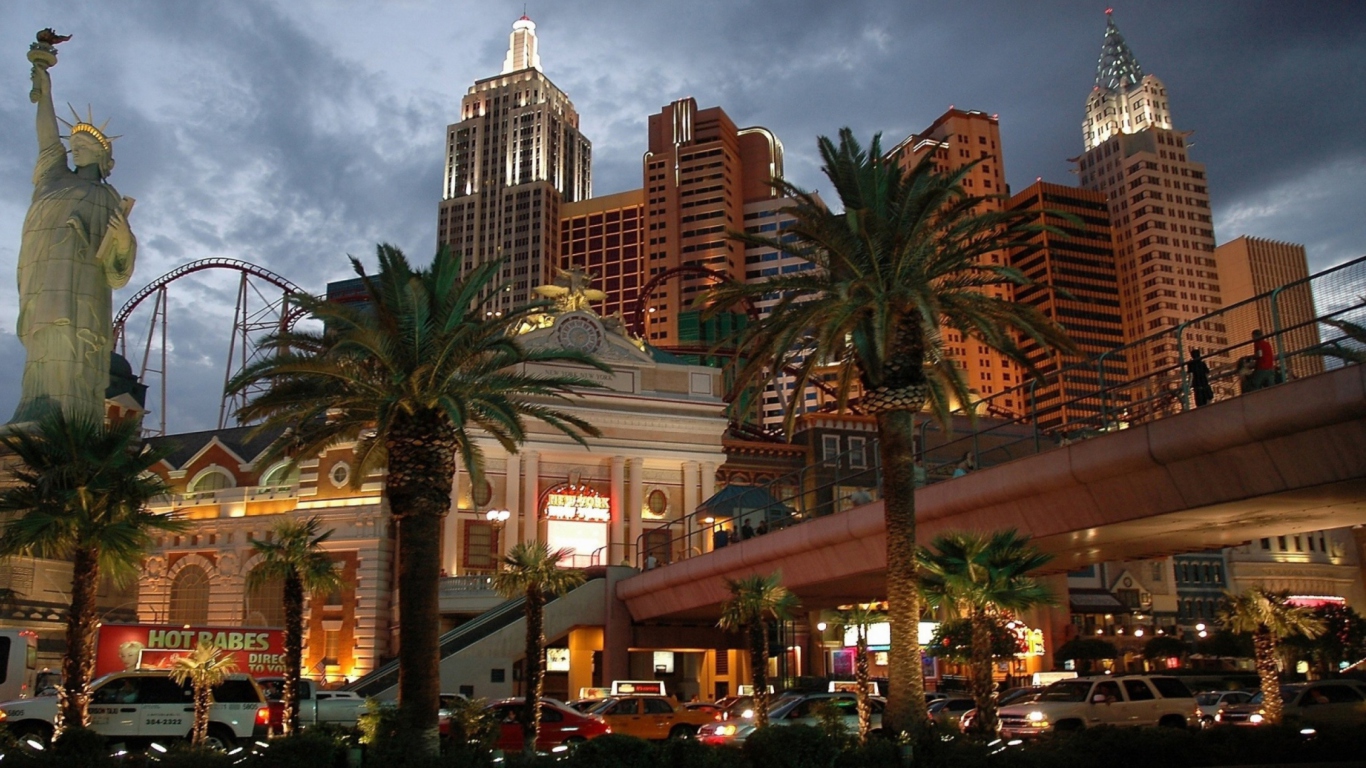 Screenshot №1 pro téma Las Vegas 1366x768