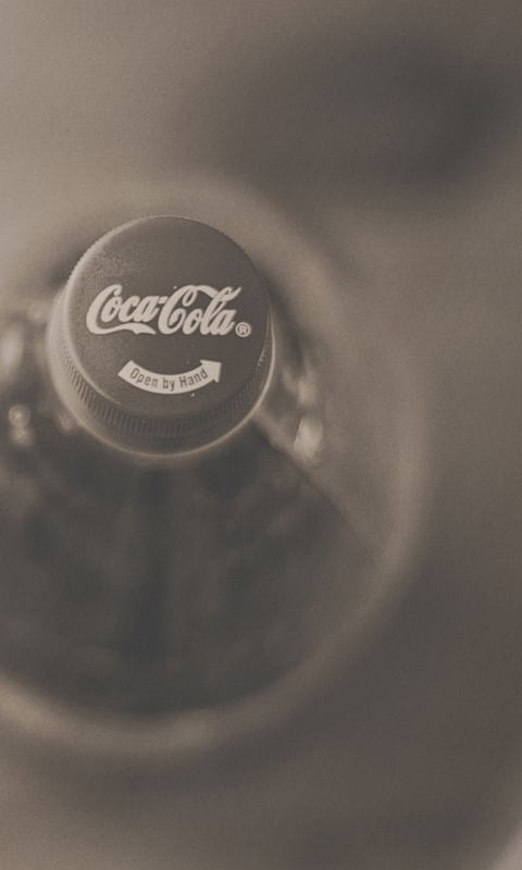 Fondo de pantalla Coca-Cola Bottle 480x800