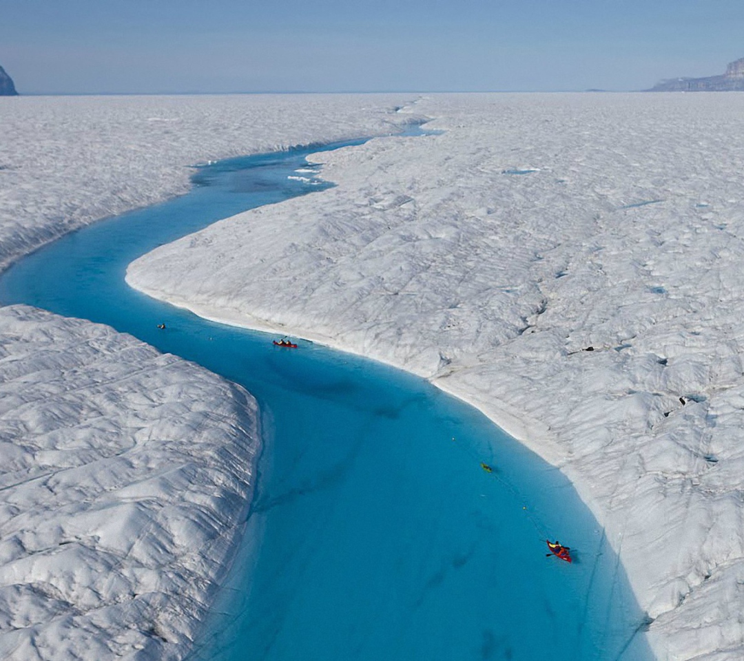Обои Greenland Glaciers 1080x960