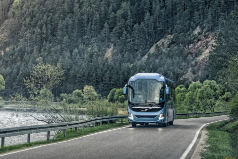 Volvo 9700 Bus wallpaper 480x320