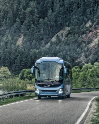 Kostenloses Volvo 9700 Bus Wallpaper für 640x960
