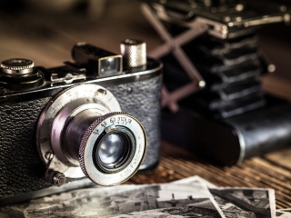 Das Vintage Camera Wallpaper 320x240