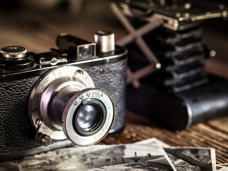 Das Vintage Camera Wallpaper 800x600