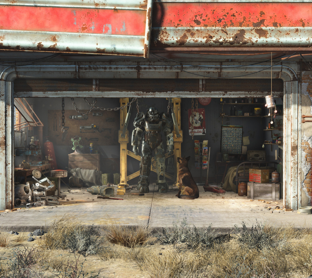 Das Fallout 4 Wallpaper 1080x960