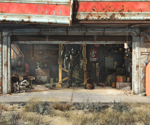 Fondo de pantalla Fallout 4 480x400