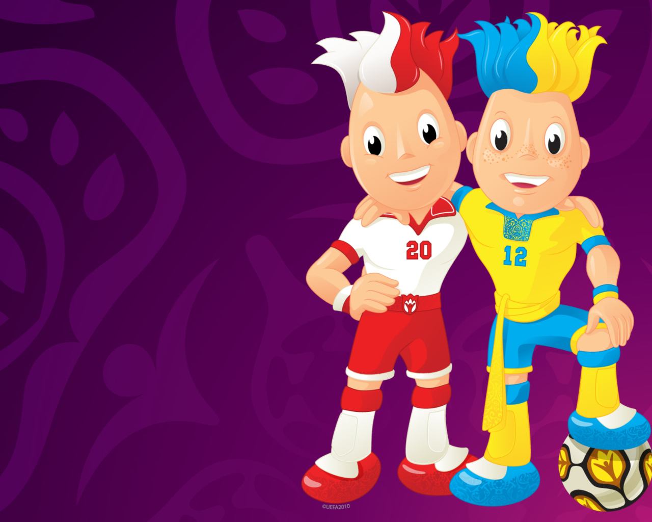 Обои Euro 2012 - Poland and Ukraine 1280x1024
