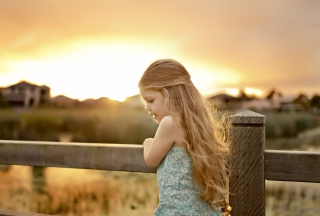 Little Angel Blonde Girl - Obrázkek zdarma pro Samsung Galaxy A