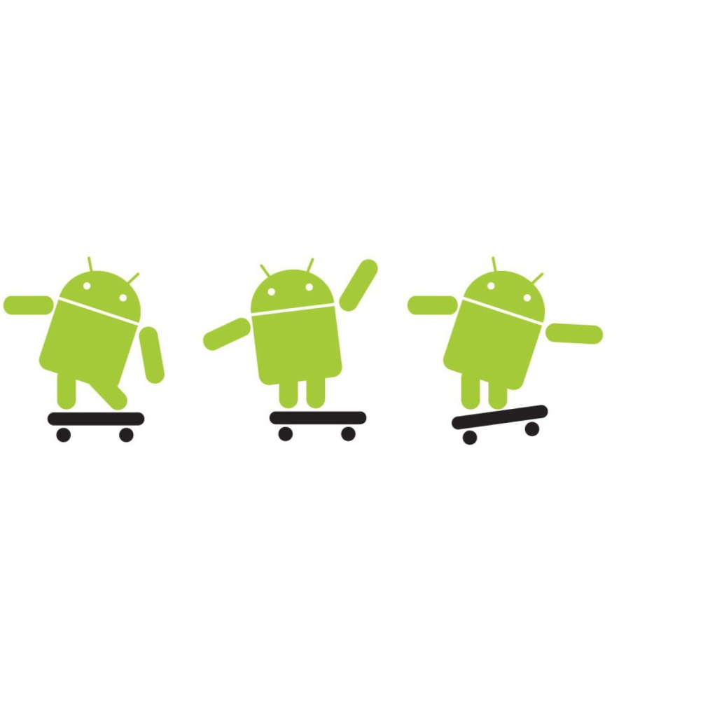 Android Skater wallpaper 1024x1024