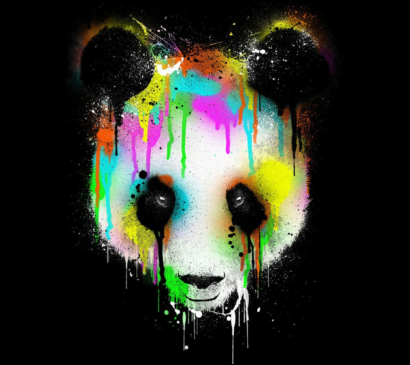 Crying Panda wallpaper 1440x1280