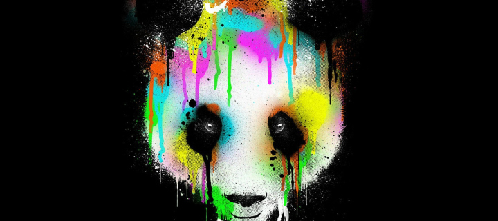 Das Crying Panda Wallpaper 720x320