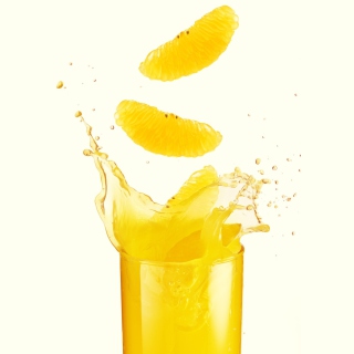 Kostenloses Orange Juice Wallpaper für iPad