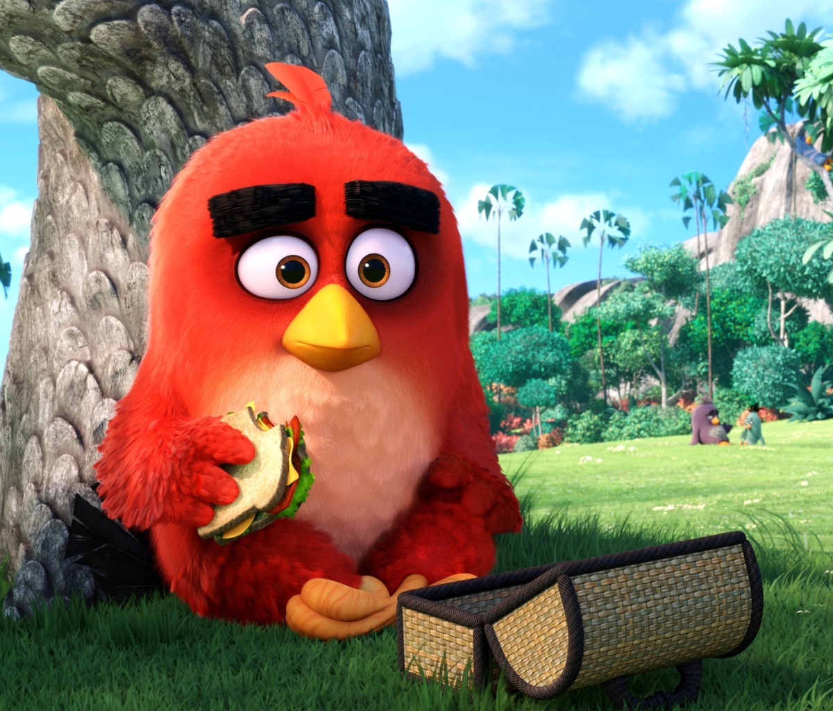 Fondo de pantalla Angry Birds 1200x1024