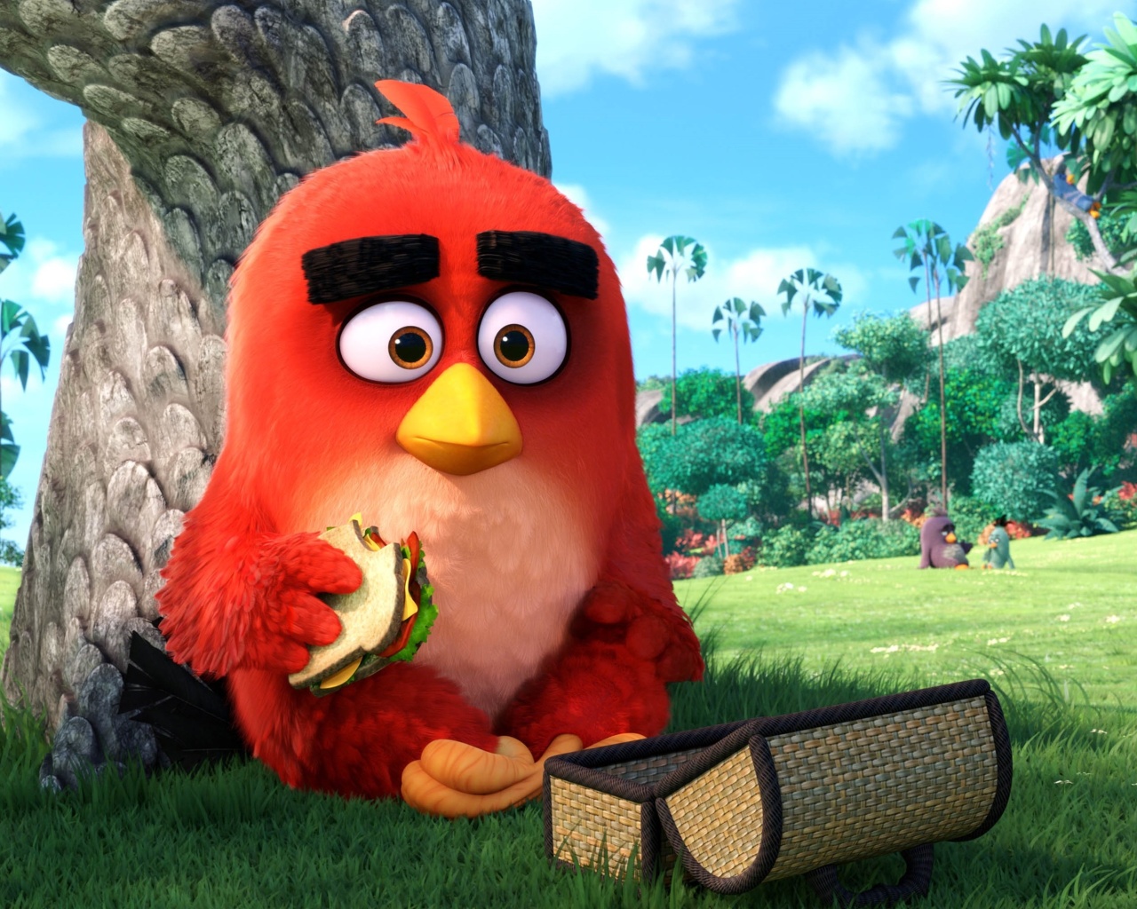 Обои Angry Birds 1280x1024