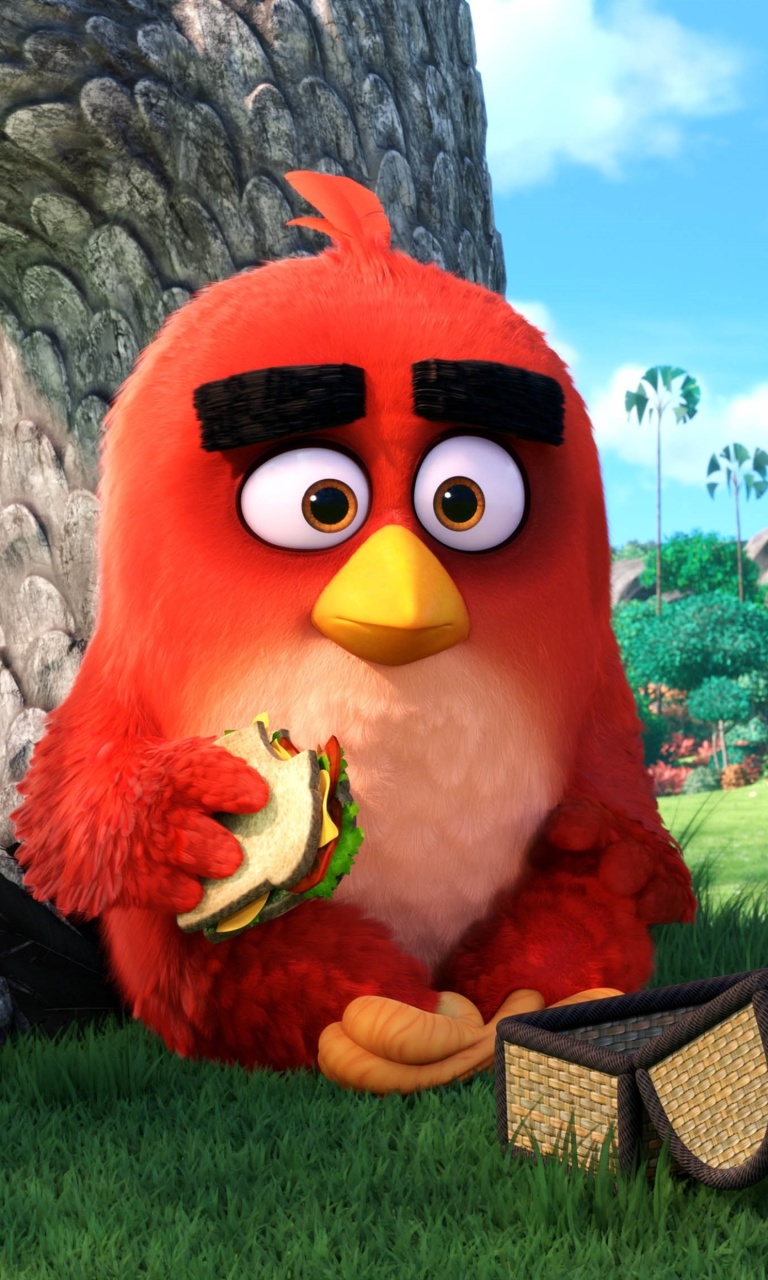 Das Angry Birds Wallpaper 768x1280