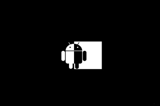 Black And White Android - Obrázkek zdarma 