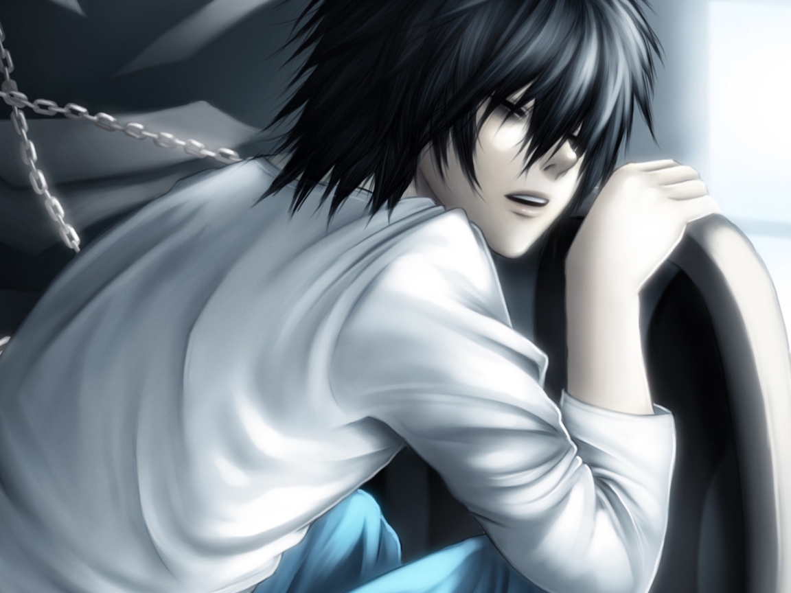 Das Death Note Lawliet Wallpaper 1152x864