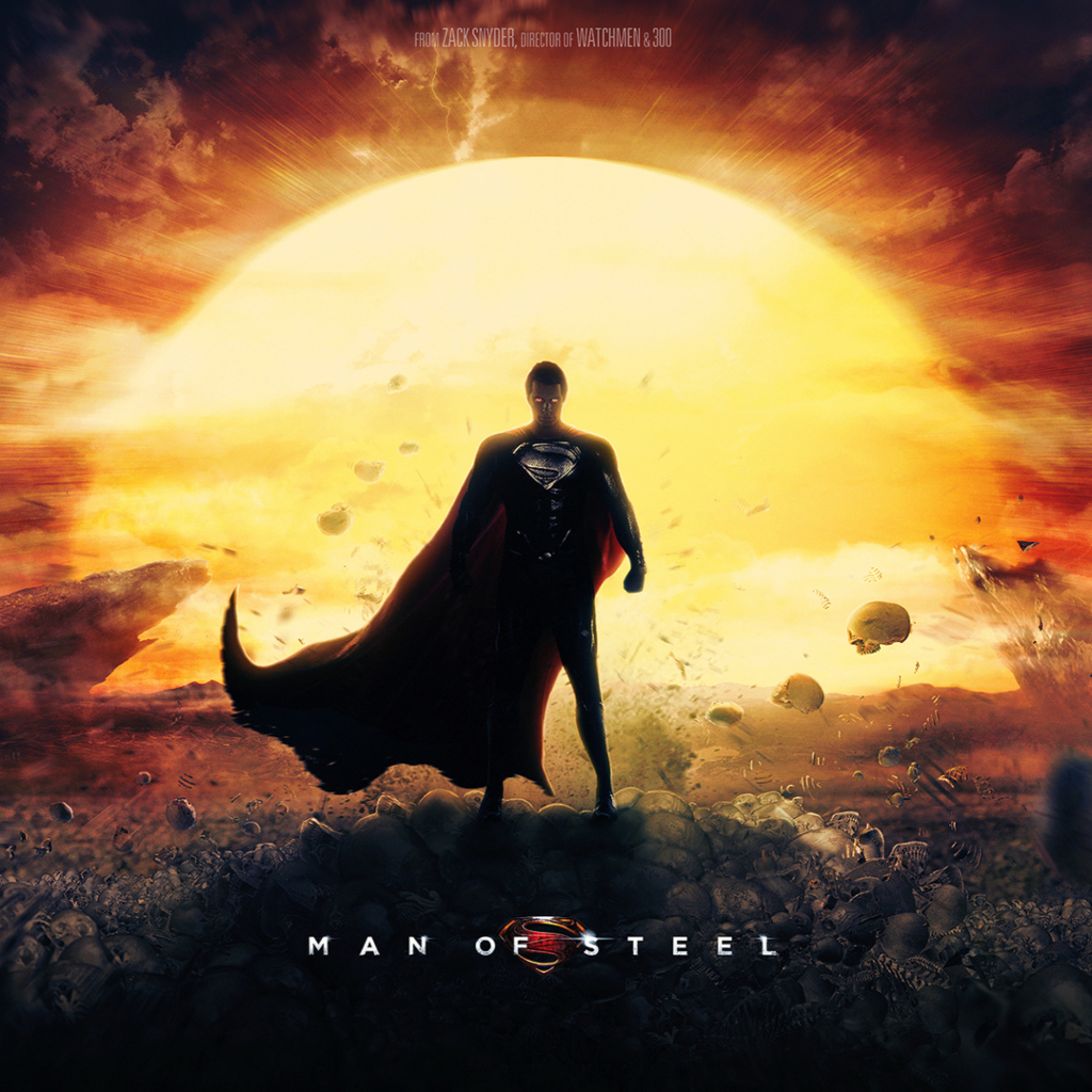 Fondo de pantalla DC Comics - Man of Steel 1024x1024