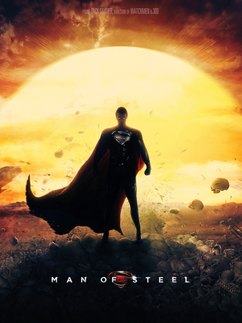 Screenshot №1 pro téma DC Comics - Man of Steel 480x640