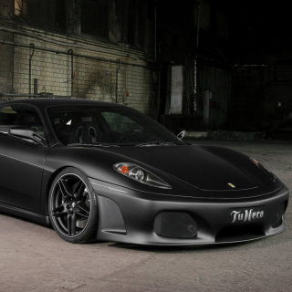 Ferrari F430 Black sfondi gratuiti per 1024x1024
