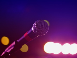 Das Microphone for Concerts Wallpaper 320x240