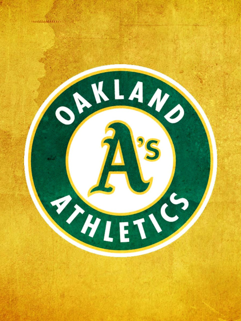 Обои Oakland Athletics 480x640