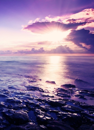 Sunrise Above Sea - Obrázkek zdarma pro iPhone 5C