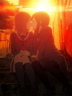 Screenshot №1 pro téma Anime Kiss 240x320