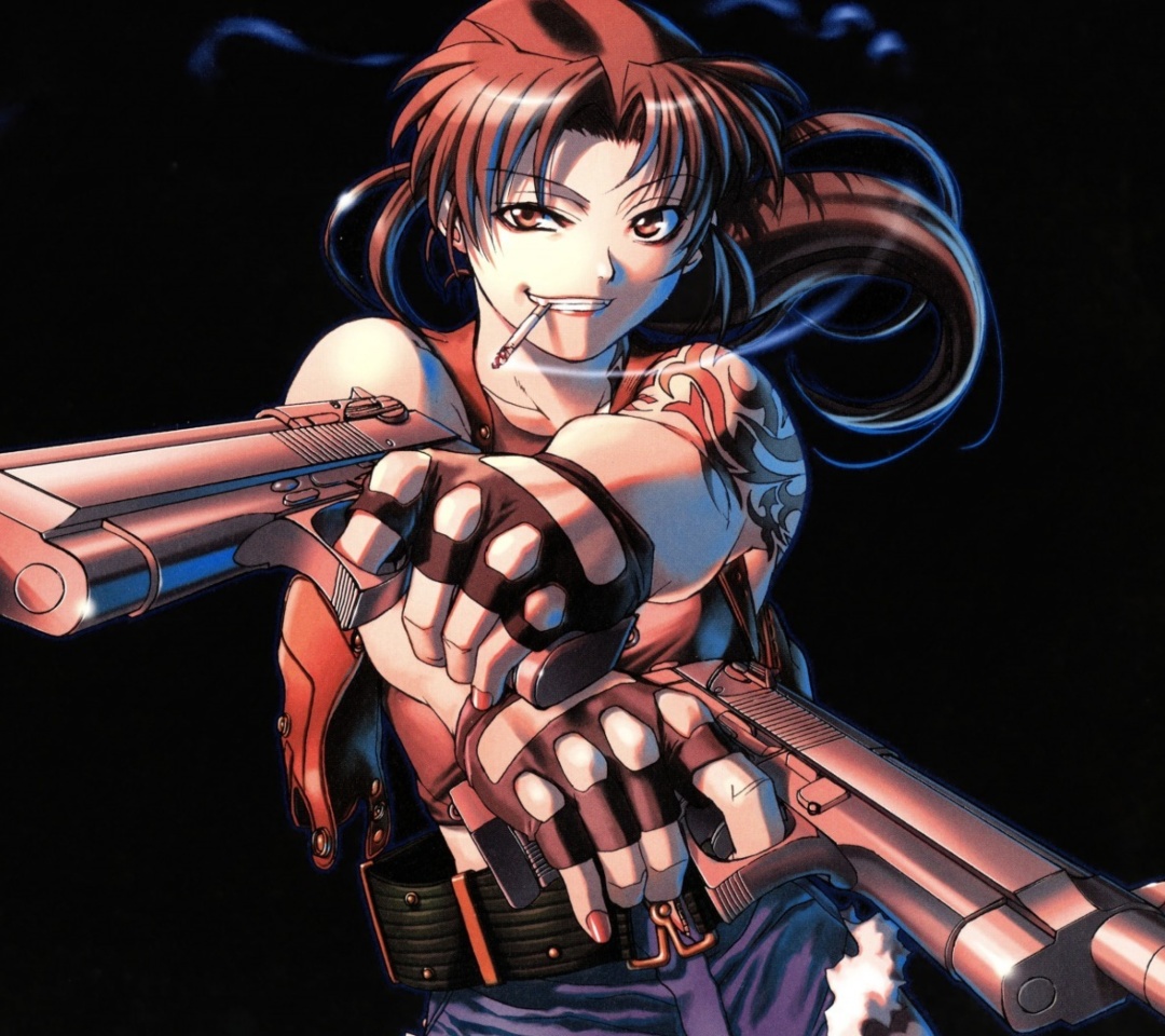 Black Lagoon Anime Revy Pirates wallpaper 1080x960