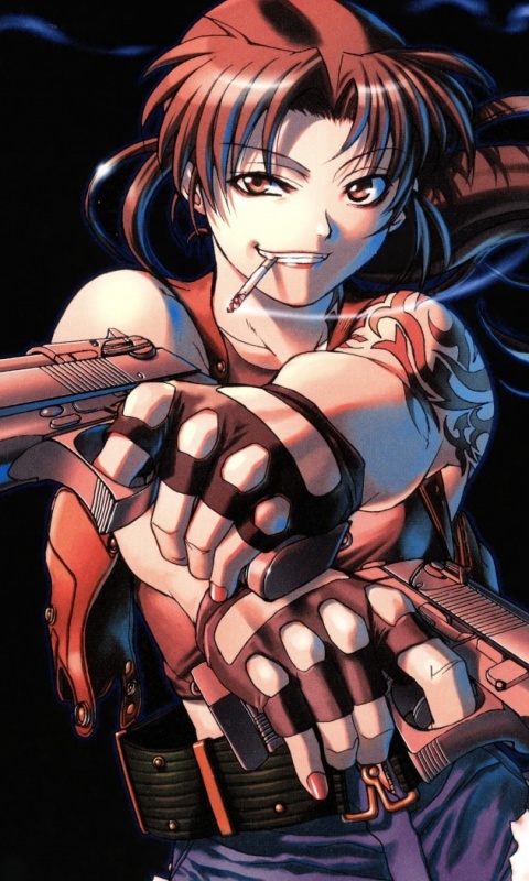 Black Lagoon Anime Revy Pirates screenshot #1 480x800