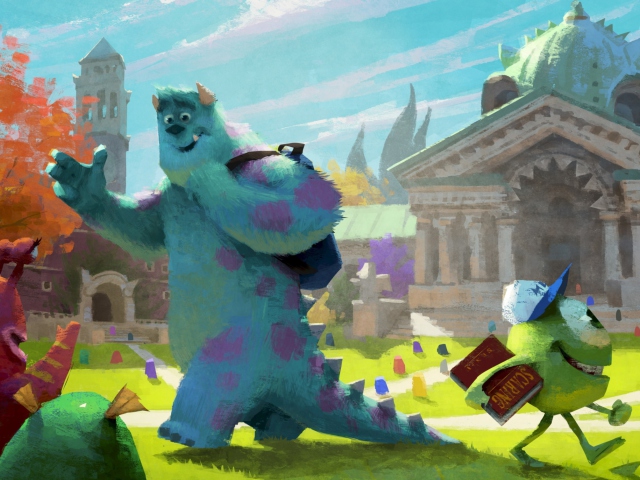 Screenshot №1 pro téma Monster University 2013 640x480