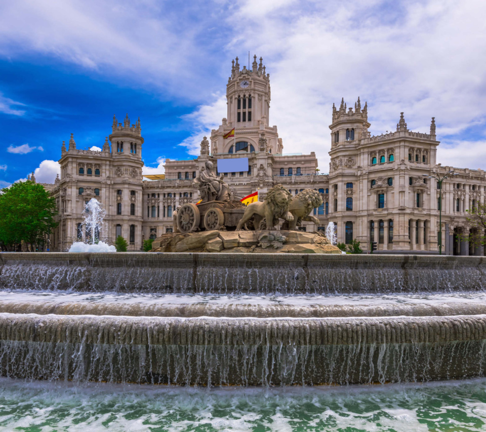 Sfondi Plaza de Cibeles in Madrid 960x854