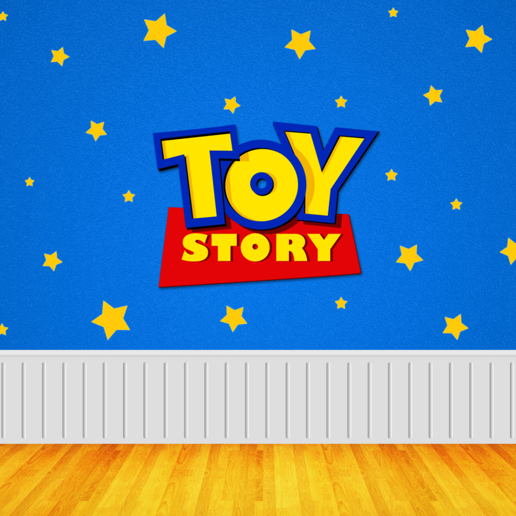 Das Toy Story Logo Wallpaper 1024x1024