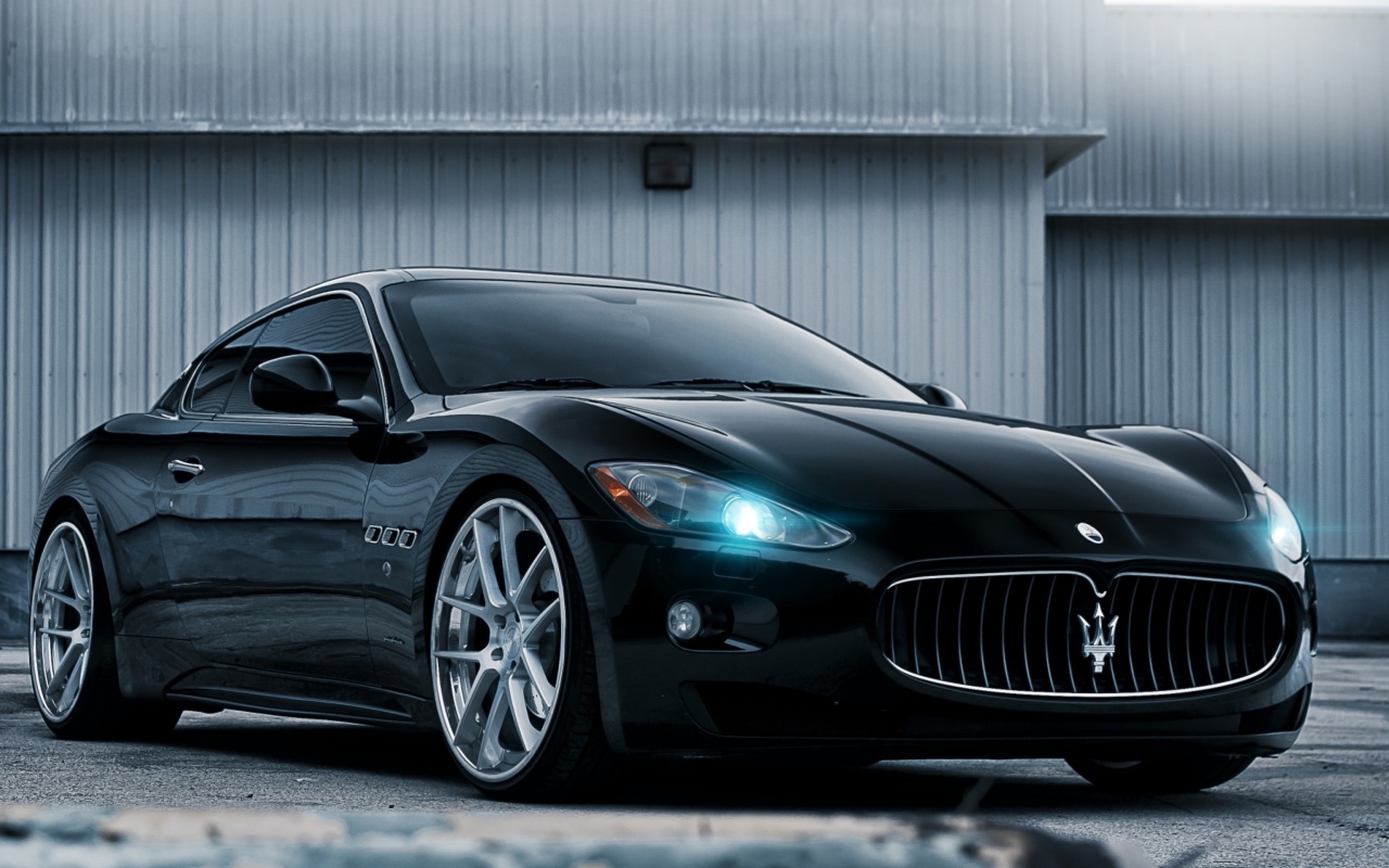 Maserati GranTurismo HD wallpaper 1280x800
