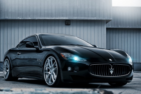 Screenshot №1 pro téma Maserati GranTurismo HD 480x320