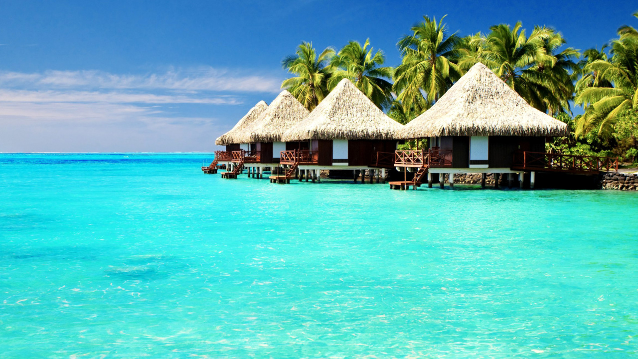 Maldives Islands best Destination for Honeymoon wallpaper 1280x720