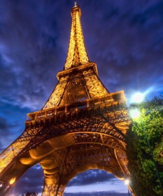 Eiffel Tower papel de parede para celular para iPhone 5S