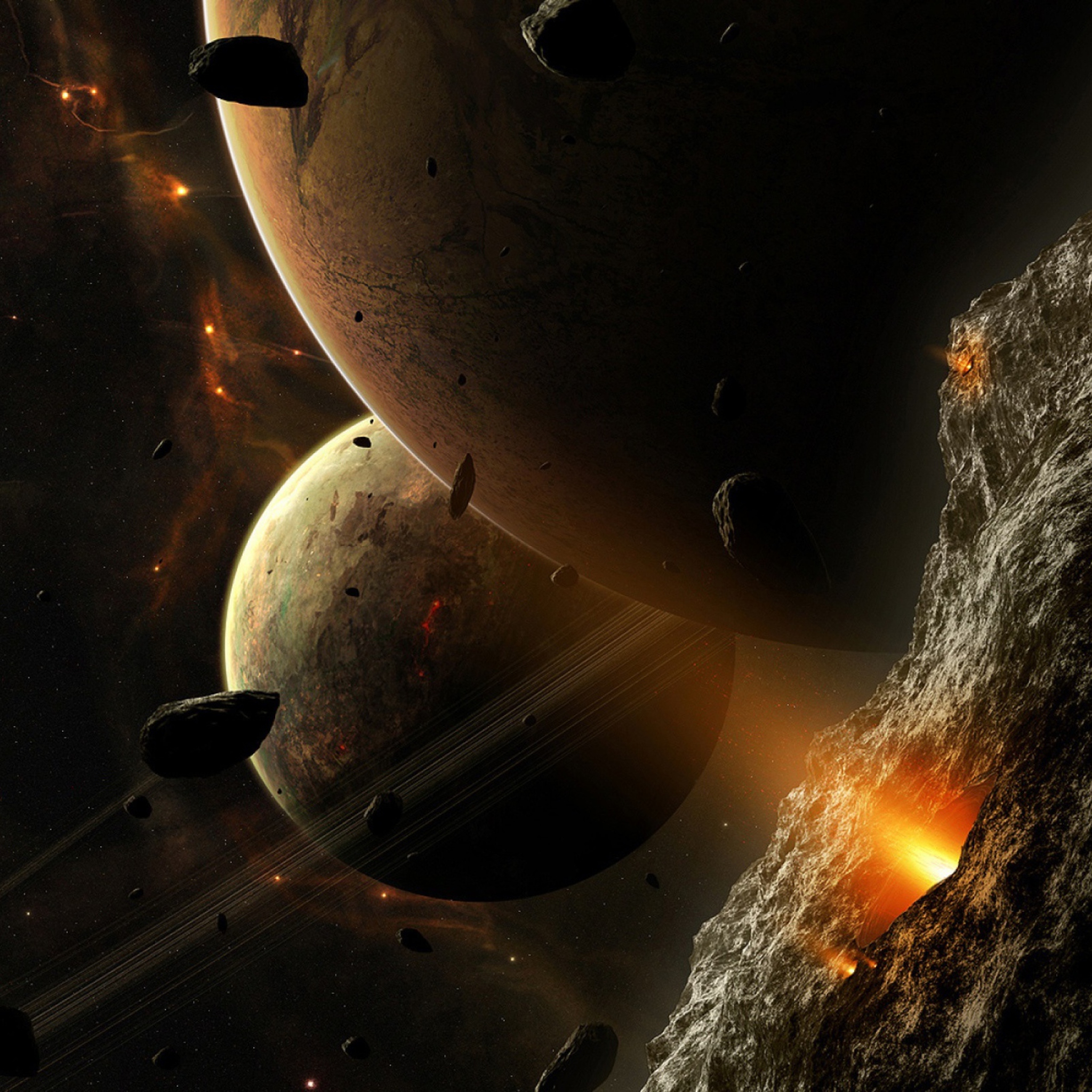 Screenshot №1 pro téma Asteroids And Planets 2048x2048