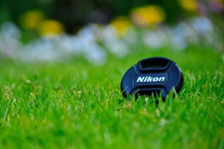 Nikon Lense Cap - Obrázkek zdarma pro Widescreen Desktop PC 1280x800