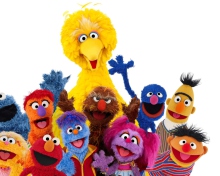 Fondo de pantalla Sesame Street A-B-C 220x176